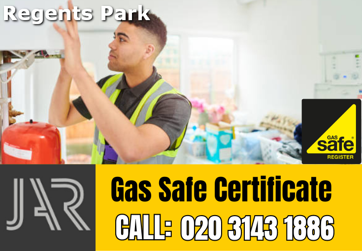 gas safe certificate Regents Park