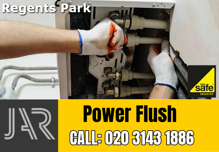 power flush Regents Park