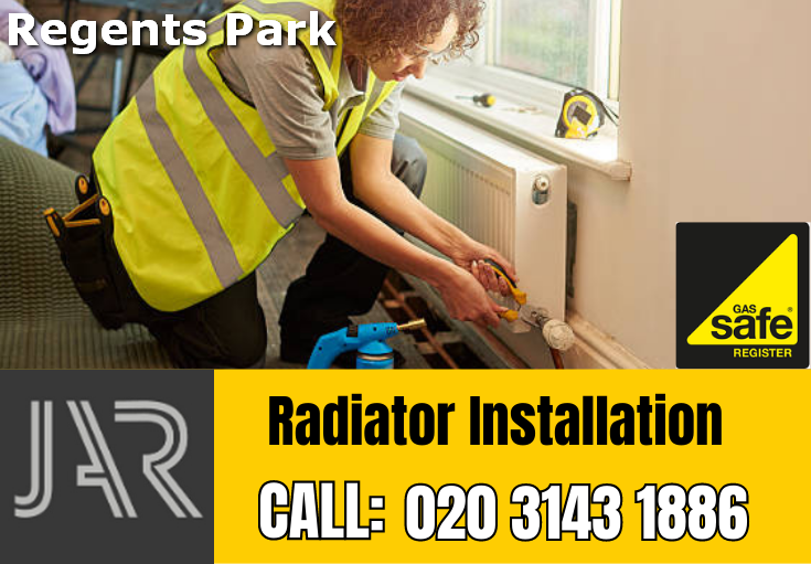 radiator installation Regents Park