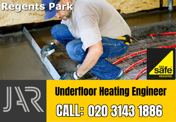 underfloor heating Regents Park